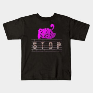 STOP SONG (PINK FLOYD) Kids T-Shirt